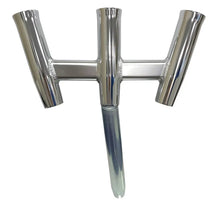 Tigress GS Trident Rod Holder - Bent Butt - Polished Aluminum [88160] - Rod Holders