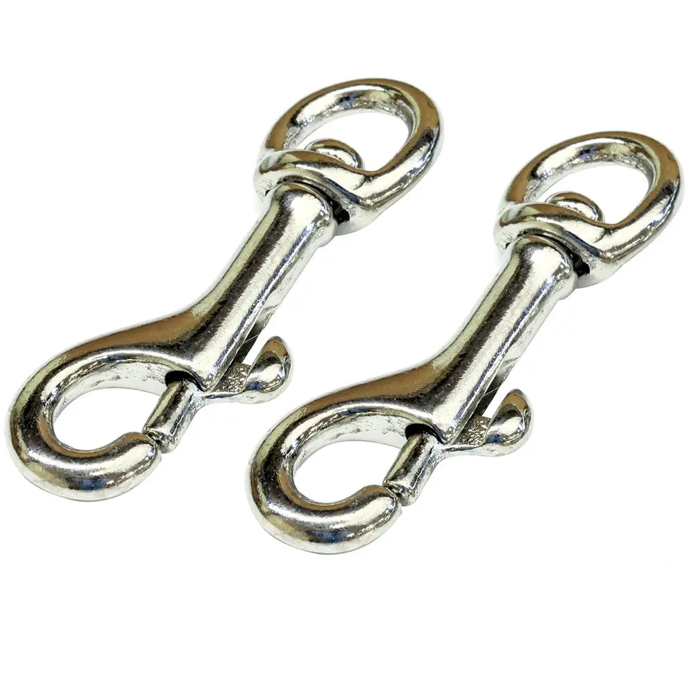 Tigress Nickel Plated Brass Snaps - Pair [88666] - Outrigger Accessories