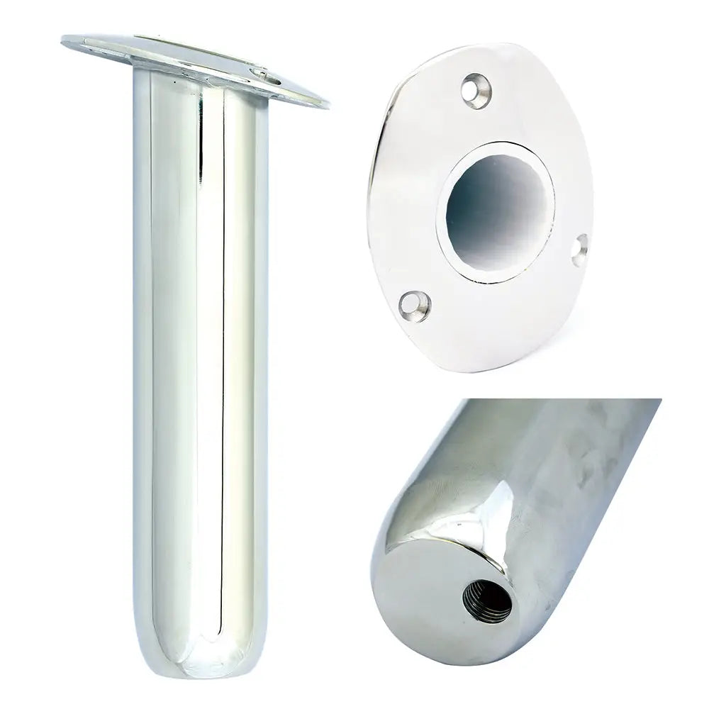 Tigress Oval Head Closed Base Rod Holder - 30 Degree - 9’’ [88535] - Rod Holders