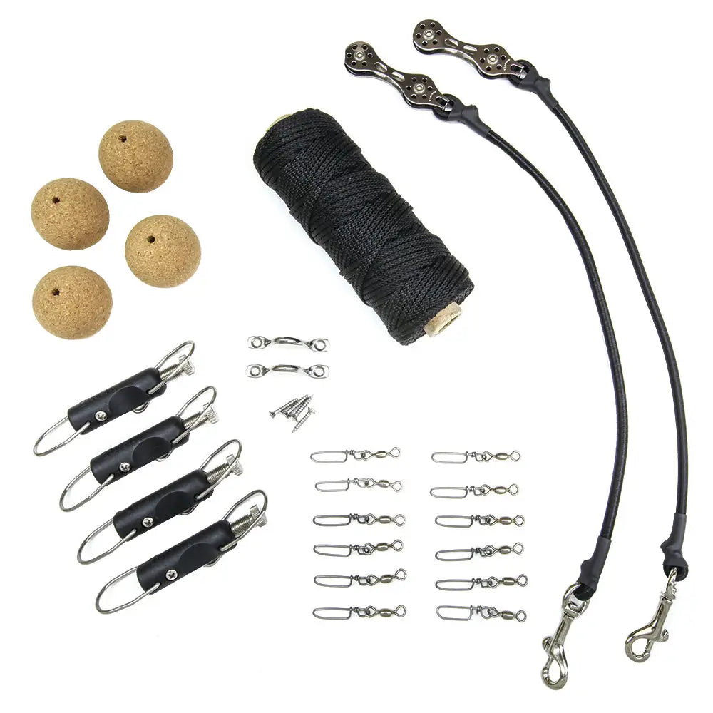 Tigress Ultimate Rigging Kit - Black Nylon [88605] - Outrigger Accessories