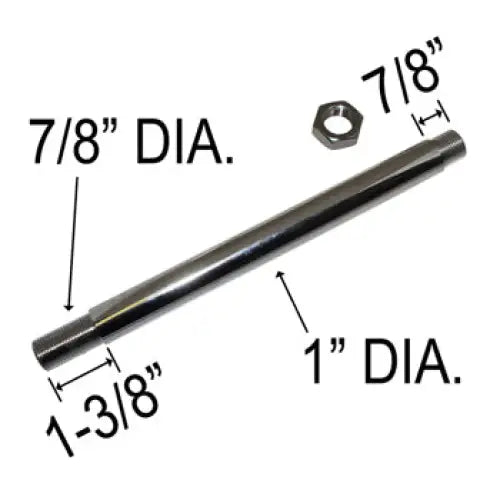 Tilt Tube Stainless 1’’ X 12’’ - Aftermarket