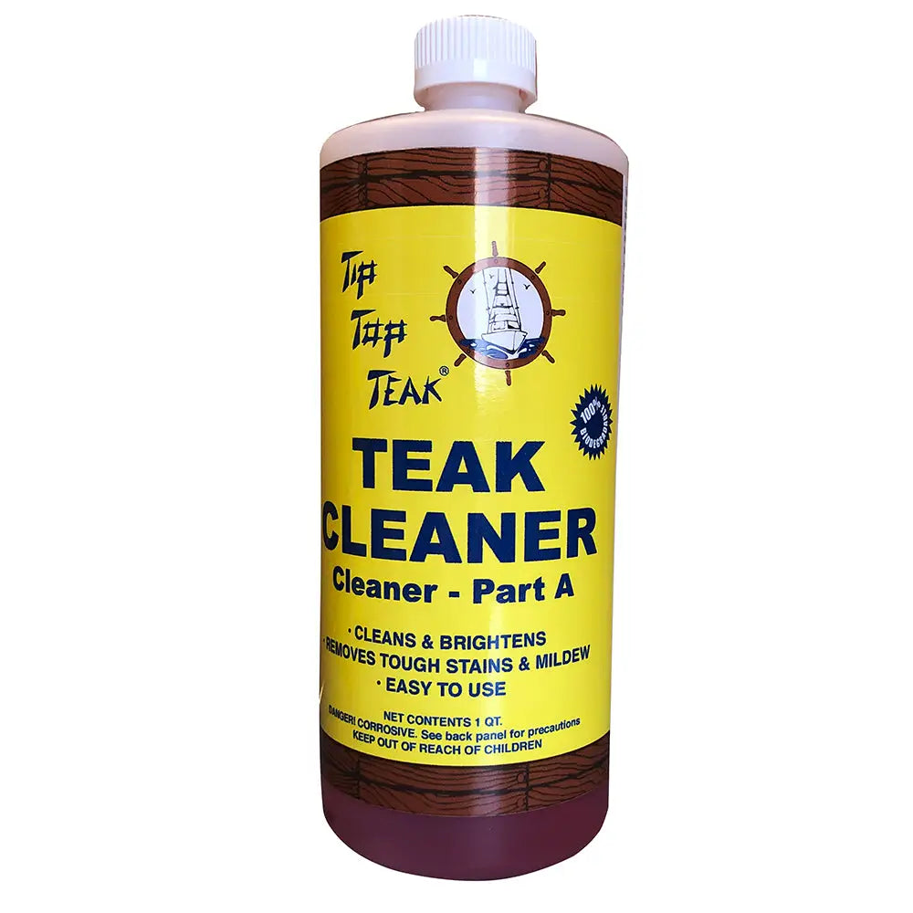 Tip Top Teak Cleaner Part A - Quart [TC861] - Teak