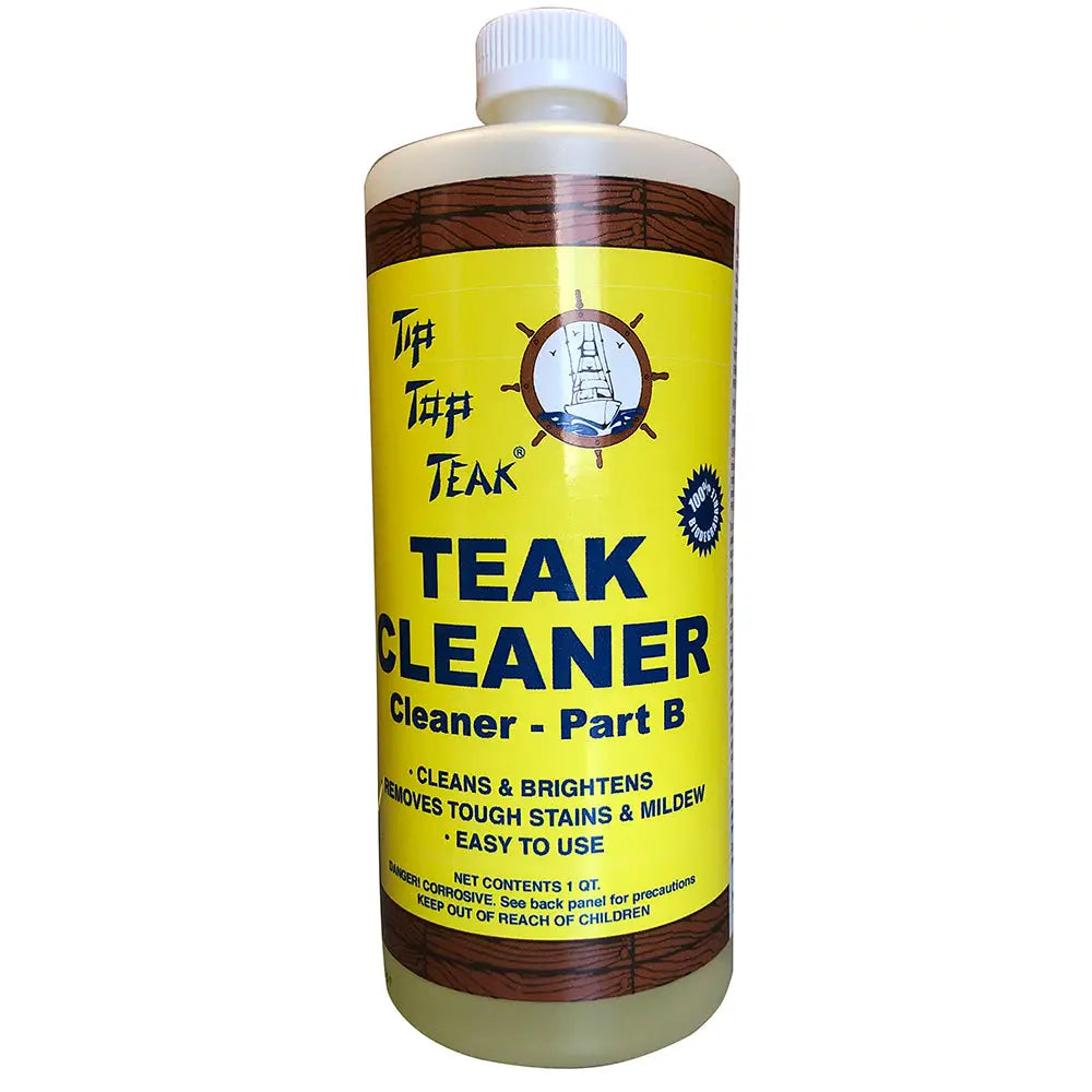 Tip Top Teak Cleaner Part B - Quart [TC862] - Teak