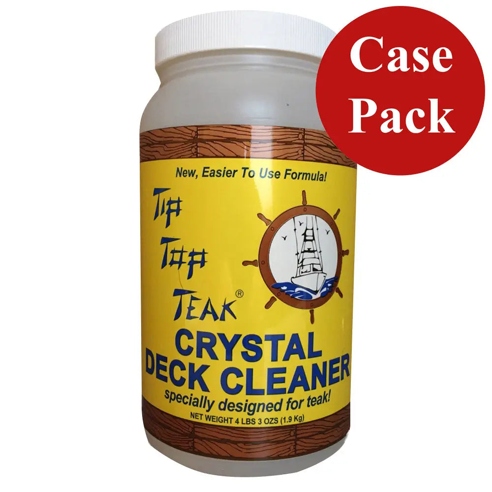 Tip Top Teak Tip Top Teak Crystal Deck Cleaner - Half Gallon (4lbs 3oz) - *Case of 6* [TC 2001CASE] - Cleaning