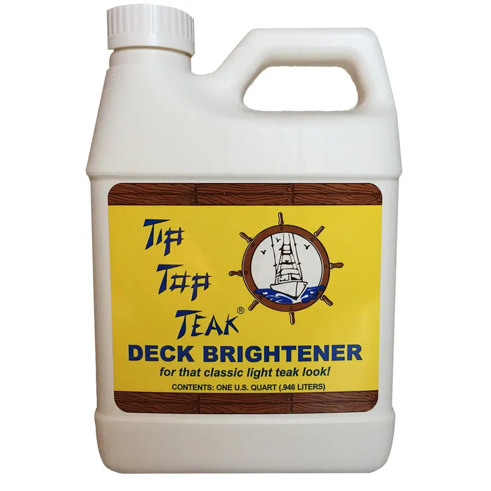 Tip Top Teak Deck Brightener - Quart [TB 3001] - Teak