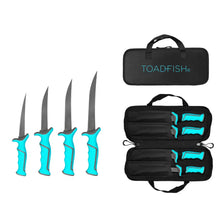 Toadfish Fixed Filet Knife Set 4 Knives 5 6 7 8 Fixed Knives [1175] Accessories