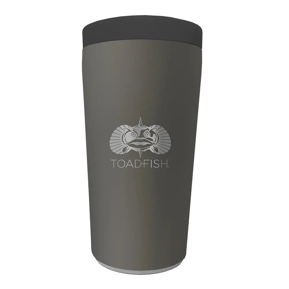 Toadfish Non-Tipping Can Cooler 2.0 - Universal Design - Graphite [5006] - Fishing Accessories