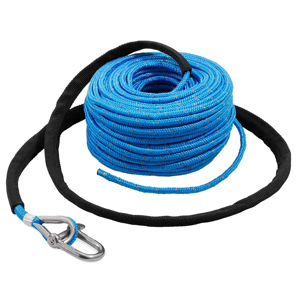 TRAC Outdoors Anchor Rope - 3/16’’ x 100 w/SS Shackle [69080] - Anchoring Accessories