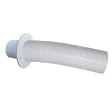 Trident Marine 10 White Stern Flex Hose w/Transom Flange [TFK-10W] - Fuel Systems