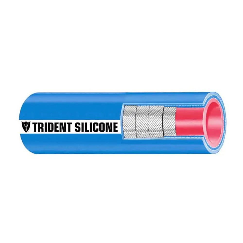 Trident Marine 2-1/2’’ x 36’’ Blue Silicone Wet Exhaust Hose [202V2120-36] - Exhaust Hose