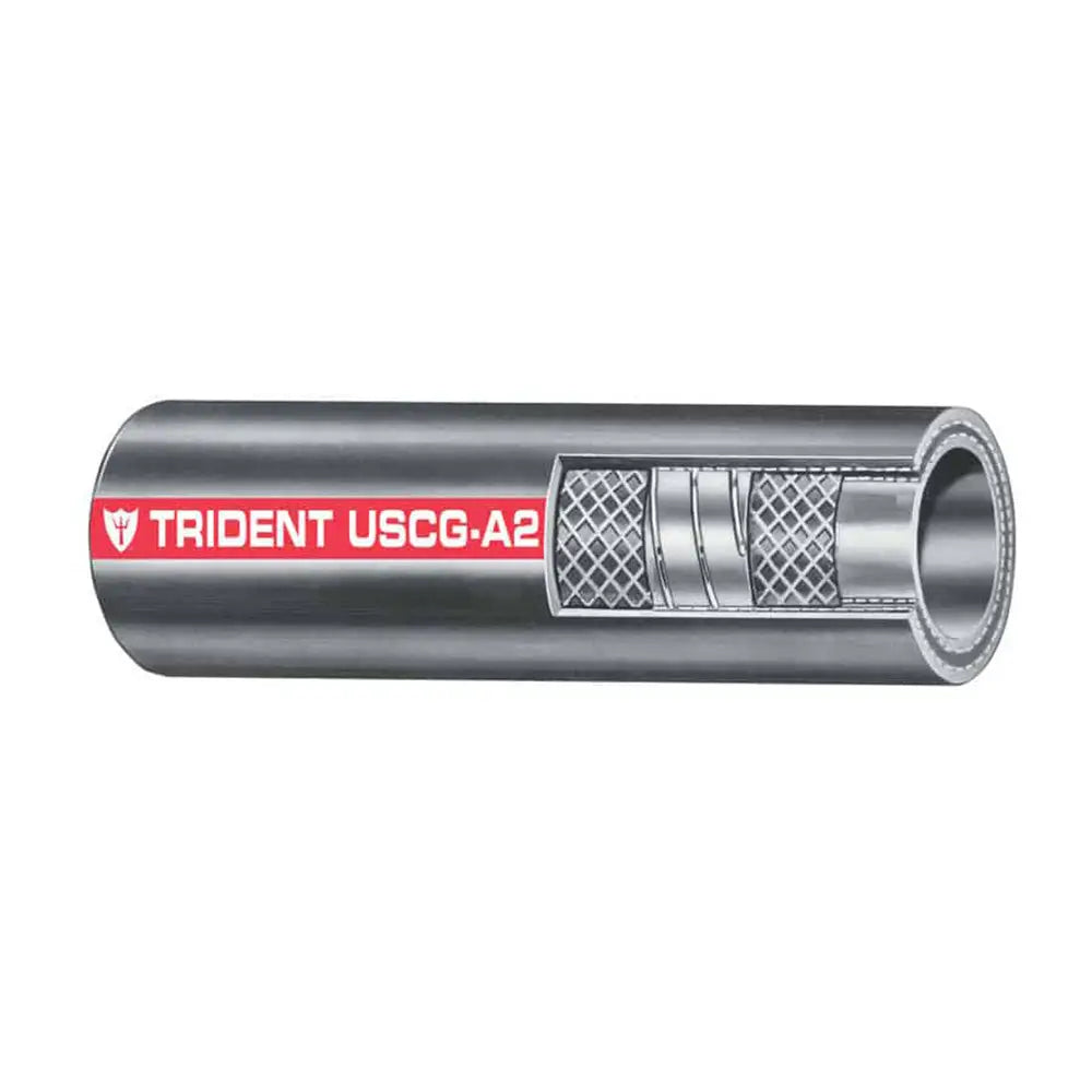 Trident Marine 2’’ x 50 Coil Type A2 Fuel Fill Hose [327-2006] - Fuel Hose & Fittings