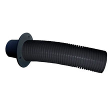 Trident Marine 4 Black Stern Flex Hose w/Transom Flange [TFK-4] - Fuel Systems