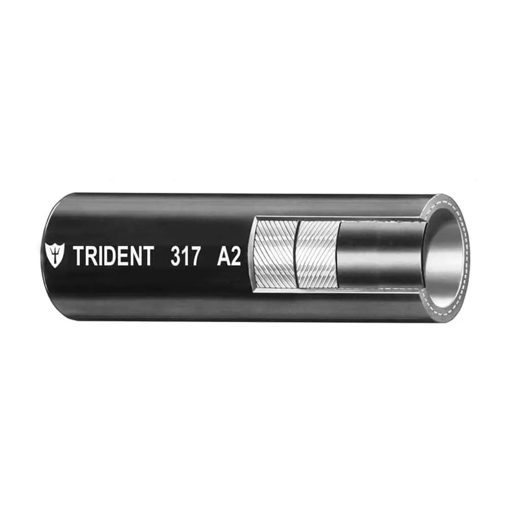 Trident Marine 5/8’’ x 50 Boxed Type A2 Fuel Vent Line Hose - Black [317-0586] - Fuel Hose & Fittings