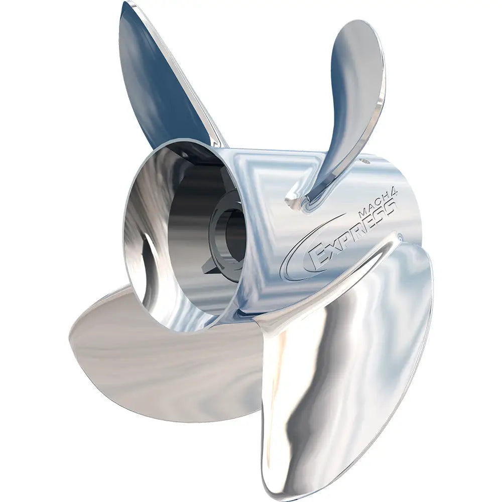 Turning Point Express Mach4 - Left Hand - Stainless Steel Propeller - EX-1515-4L - 4-Blade - 15’’ x 15 Pitch [31501542]