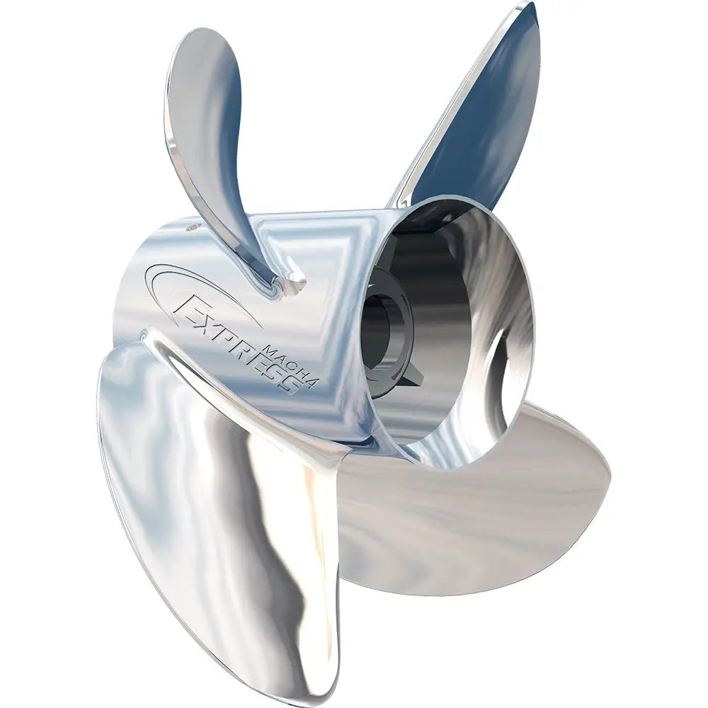 Turning Point Express Mach4 - Right Hand - Stainless Steel Propeller - EX-1513-4 - 4-Blade - 15.3’’ x 13 Pitch
