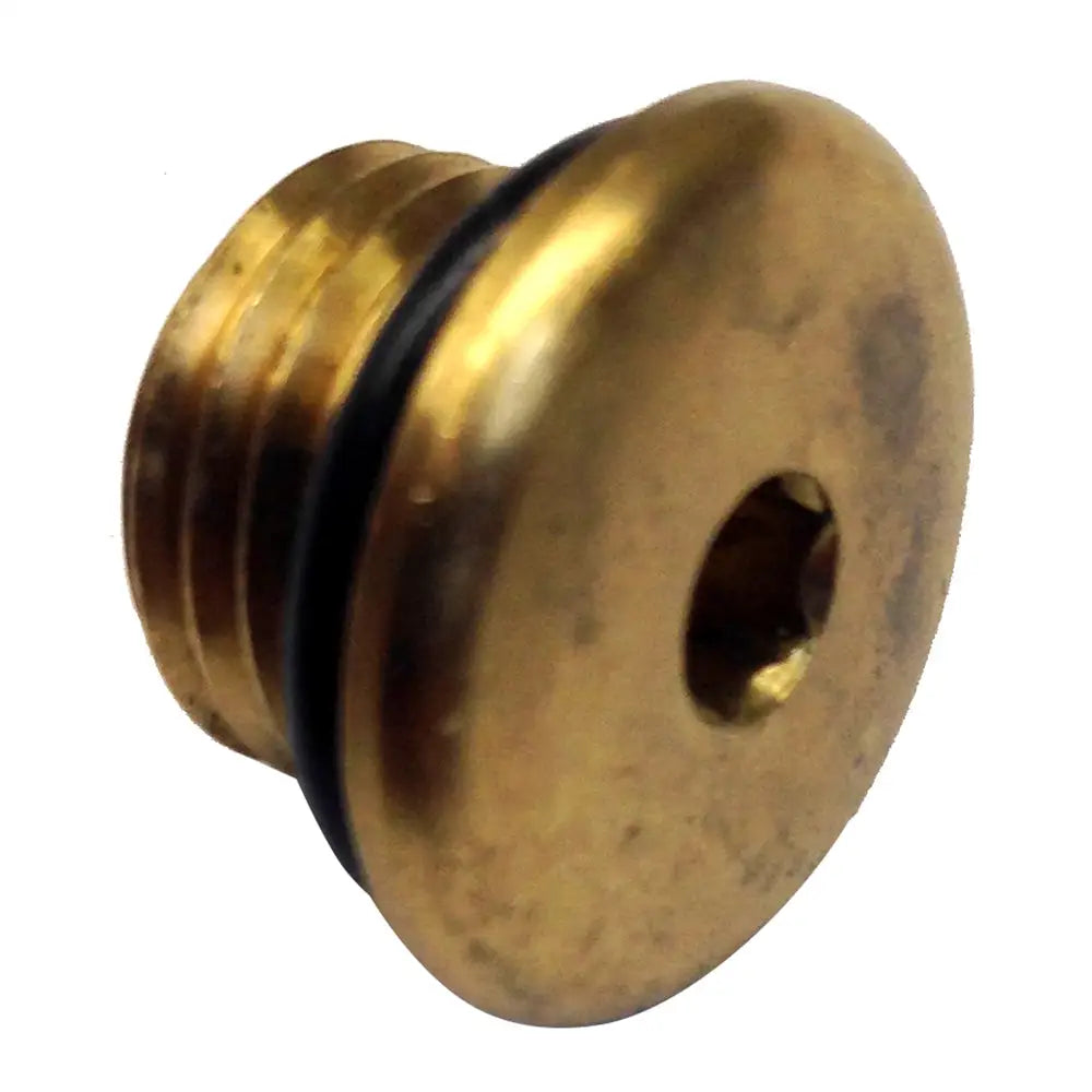 Uflex Brass Plug w/O-Ring for Pumps [71928P] - Steering Systems