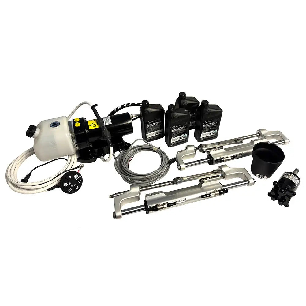 Uflex MasterDrive Steering System - Single Station/Twin Cylinder Kit - UC128TS - SVS 1 UC128TS - SVS 1P Cylinders