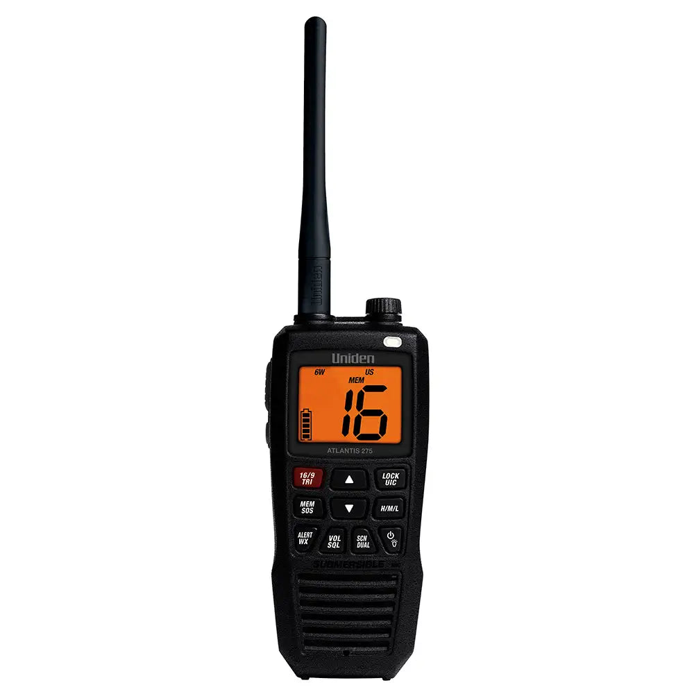 Uniden Atlantis 275 Floating Handheld VHF Marine Radio [ATLANTIS 275] - VHF - Handheld