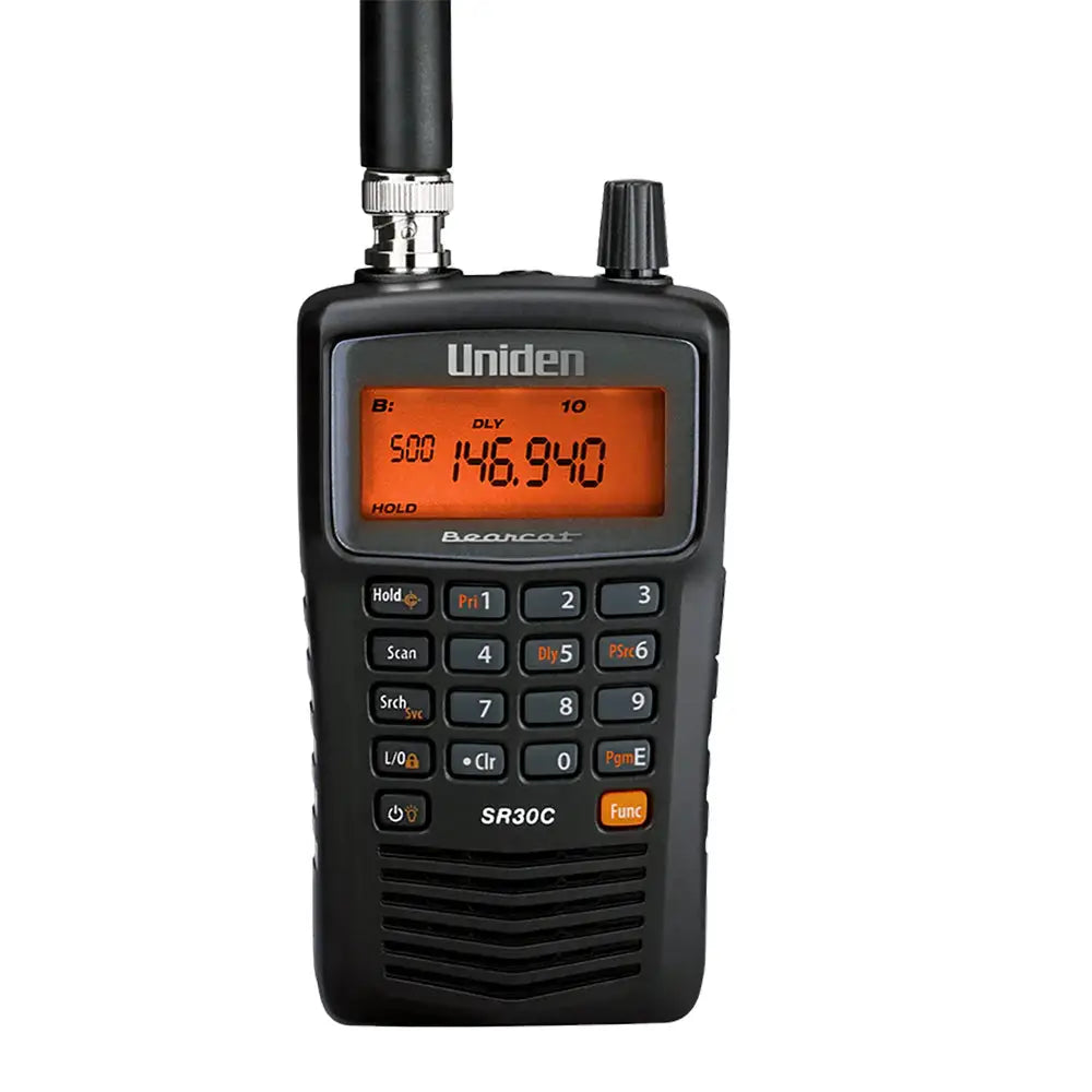 Uniden Bearcat SR30C Versatile Analog Handheld Scanner [SR30C] - Radio Scanners