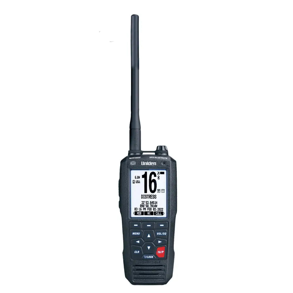 Uniden MHS338BT VHF Marine Radio w/GPS Bluetooth [MHS338BT] - VHF - Handheld