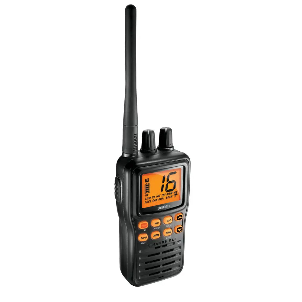 Uniden MHS75 HH VHF w/Li-Ion Battery DC Charger Only [MHS75] - VHF - Handheld