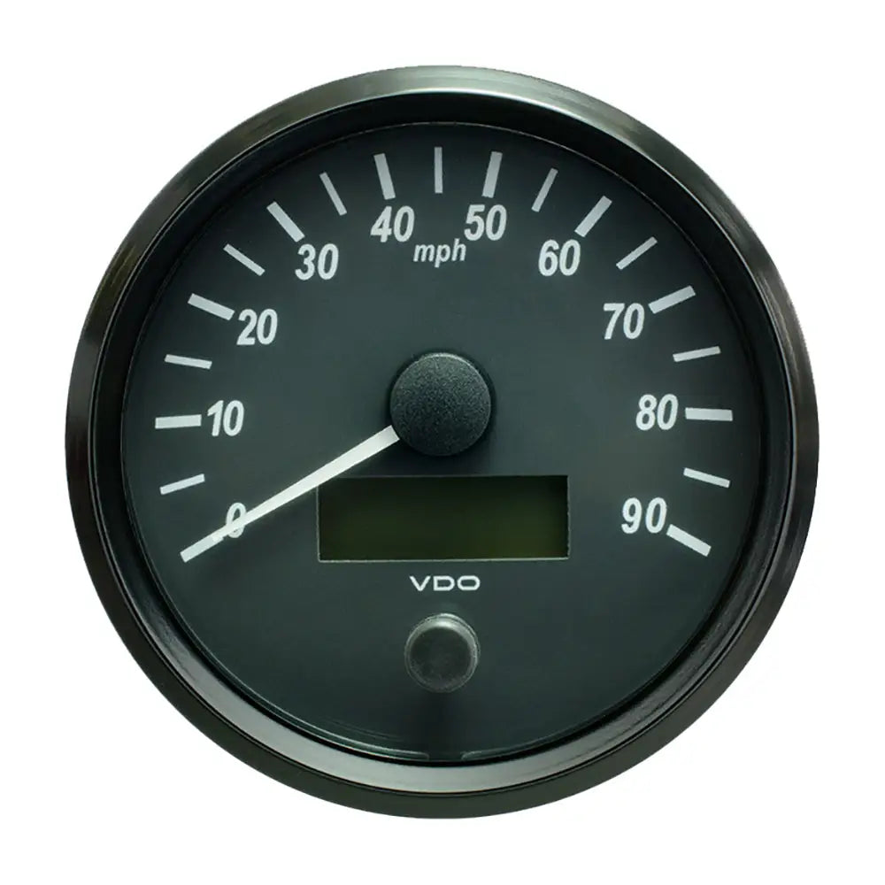 VDO SingleViu 100mm (4’’) Speedometer - 90 MPH [A2C3832870030] - Gauges