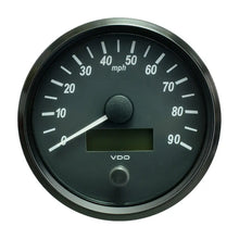 VDO SingleViu 100mm (4’’) Speedometer - 90 MPH [A2C3832870030] - Gauges