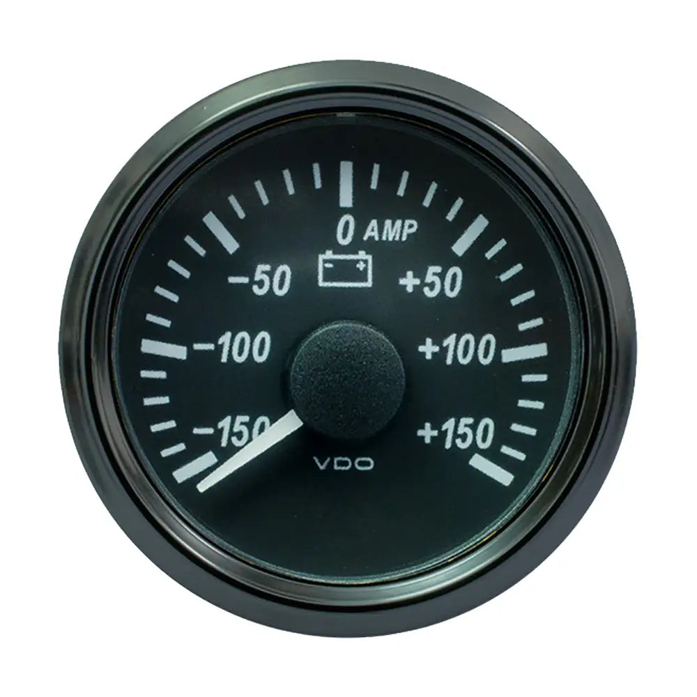VDO SingleViu 52mm (2-1/16’’) Ammeter - 150 AMP [A2C3833060030] - Gauges