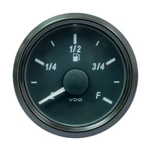 VDO SingleViu 52mm (2-1/16’’) Fuel Level Gauge - E/F Scale - 0-180 Ohm [A2C3833120030] - Gauges