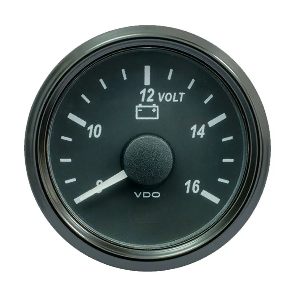 VDO SingleViu 52mm (2-1/16’’) Voltmeter f/12V Systems [A2C3832770030] - Gauges