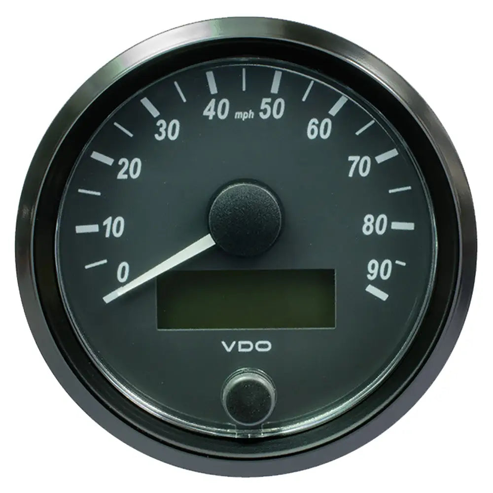 VDO SingleViu 80mm (3-1/8’’) Speedometer - 90MPH [A2C3832900030] - Gauges