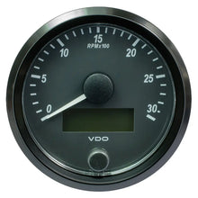 VDO SingleViu 80mm (3-1/8’’) Tachometer - 3000 RPM [A2C3832980030] - Gauges
