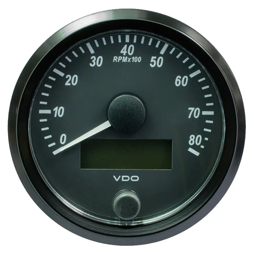 VDO SingleViu 80mm (3-1/8’’) Tachometer - 8000 RPM [A2C3833020030] - Gauges