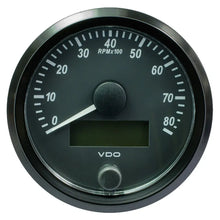 VDO SingleViu 80mm (3-1/8’’) Tachometer - 8000 RPM [A2C3833020030] - Gauges