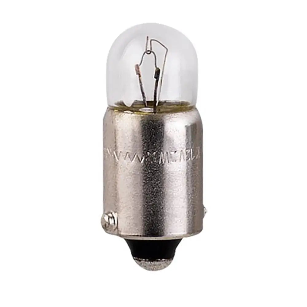 VDO Type B - White Metal Base Bulb - 12V - 4 Pack [600-804] - Gauge Accessories