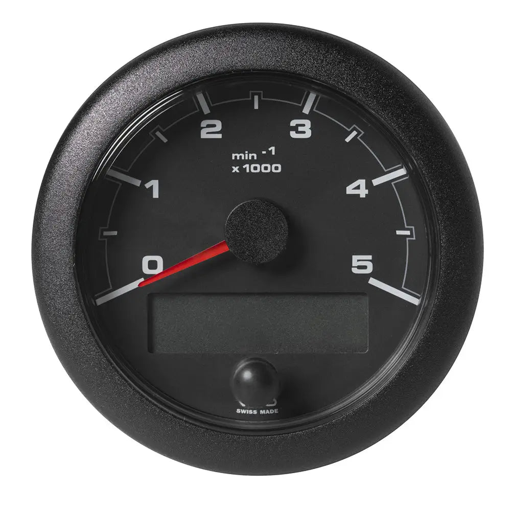 Veratron 3-3/8’’ (85MM) OceanLink NMEA 2000 Tachometer - 5000 RPM - Black Dial Bezel [A2C1065720001] - Gauges