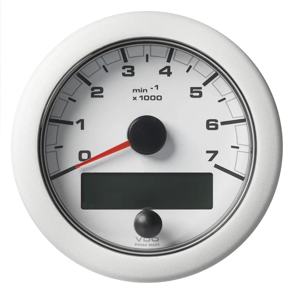Veratron 3-3/8’’ (85MM) OceanLink NMEA 2000 Tachometer - 7000 RPM - White Dial Bezel [A2C1065820001] - Gauges