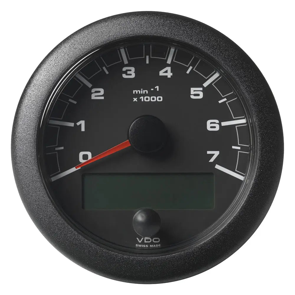 Veratron 3-3/8’’ (85MM) OceanLink NMEA 2000 Tachometer - 7000 RPM - Black Dial Bezel [A2C1065810001] - Gauges