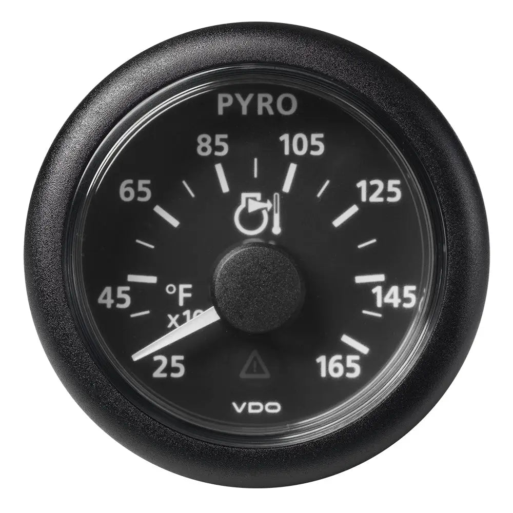 Veratron 52 MM (2-1/16’’) ViewLine Pyrometer - 250 to 1650F - Black Dial Bezel [A2C59512334] - Gauges