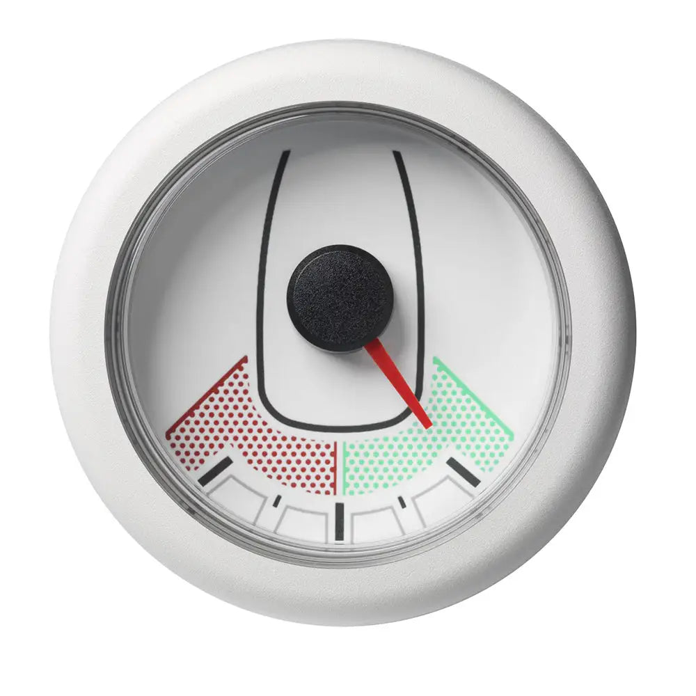 Veratron 52MM (2-1/16’’) OceanLink Rudder Angle Gauge - Left/Right - White Dial Bezel [A2C1066090001] - Gauges