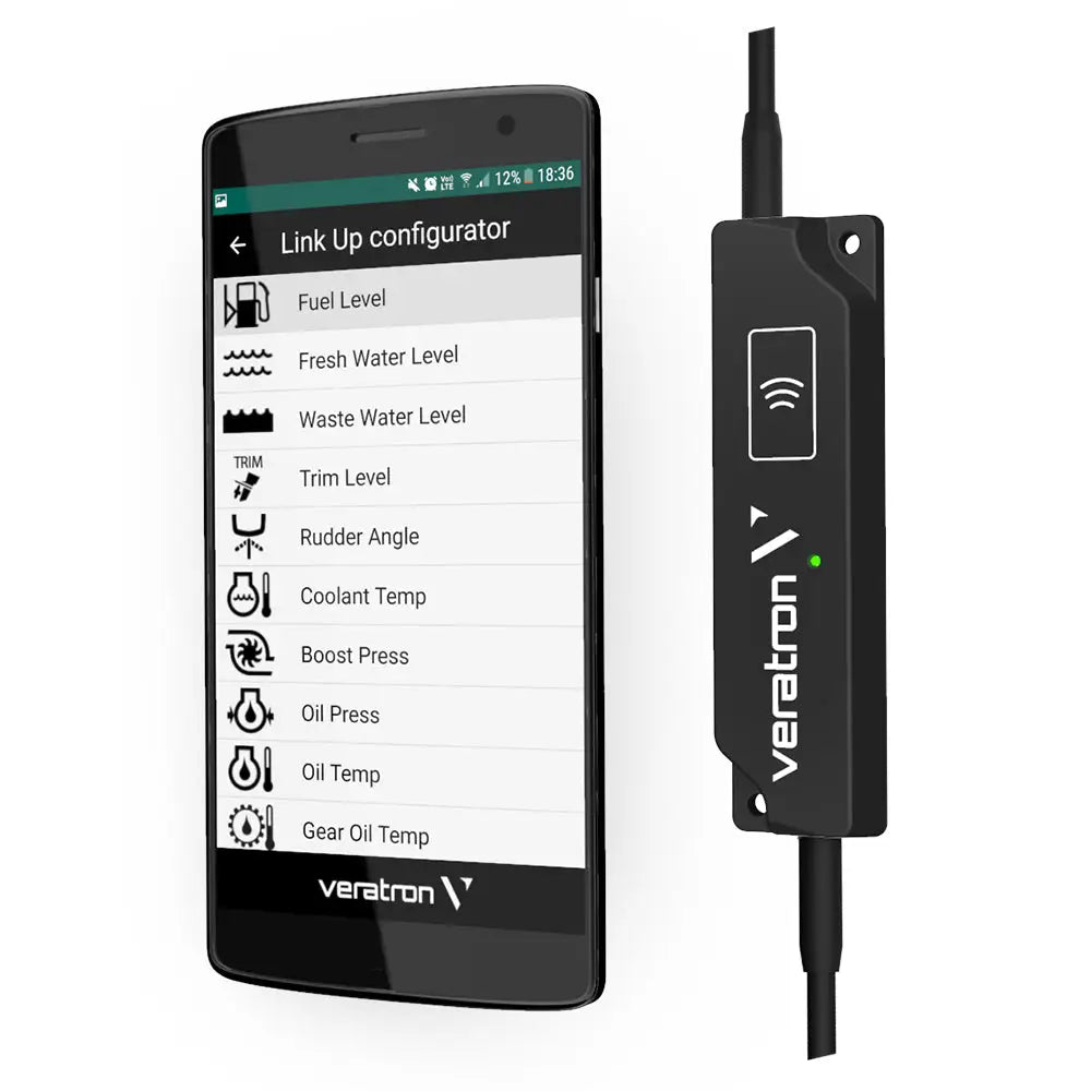 Veratron LinkUp - Intelligent Battery Sensor (IBS) Kit - 12V [B00042501] - Gauges