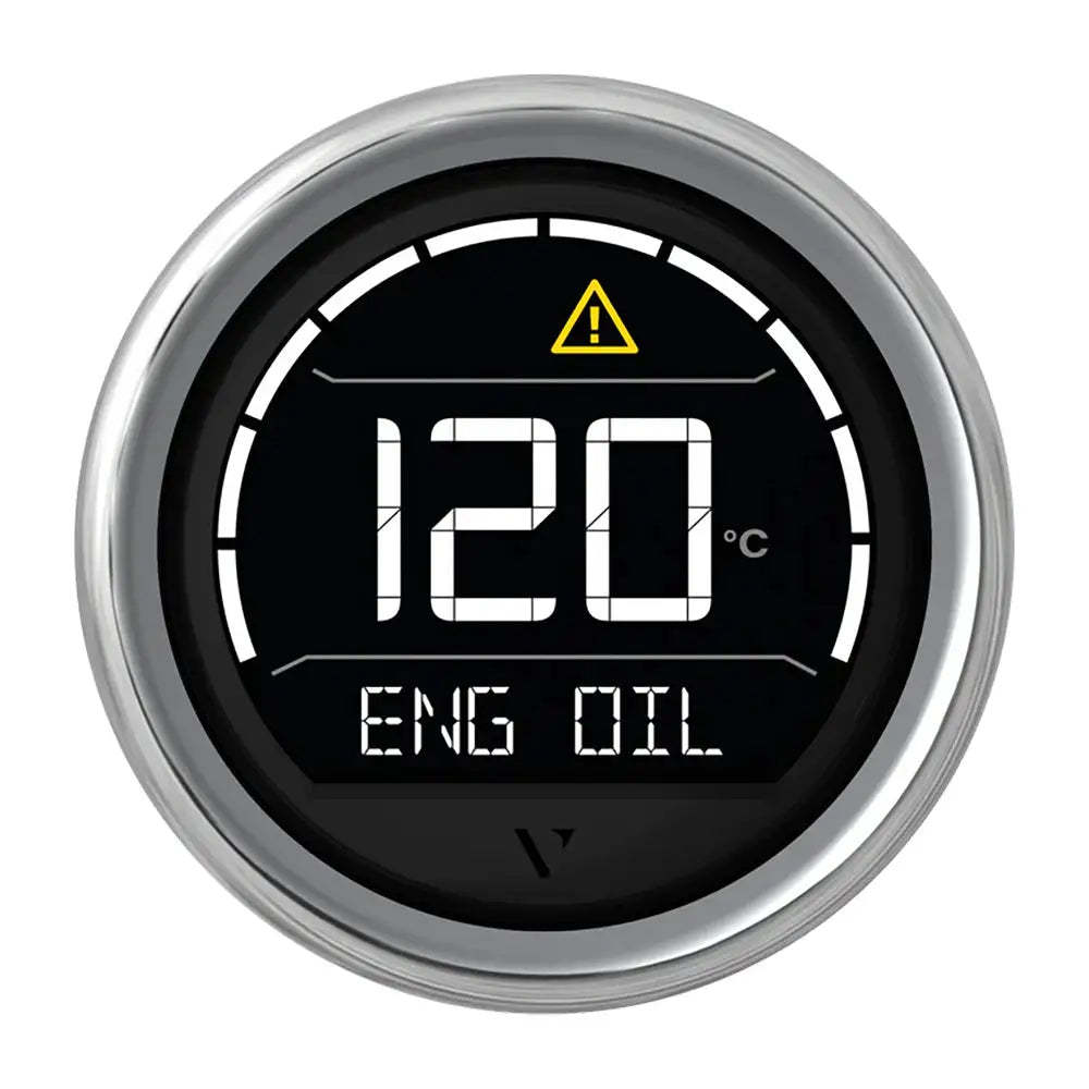 Veratron VL Digital 52 w/Round Chrome Bezel [B00205704] - Gauges