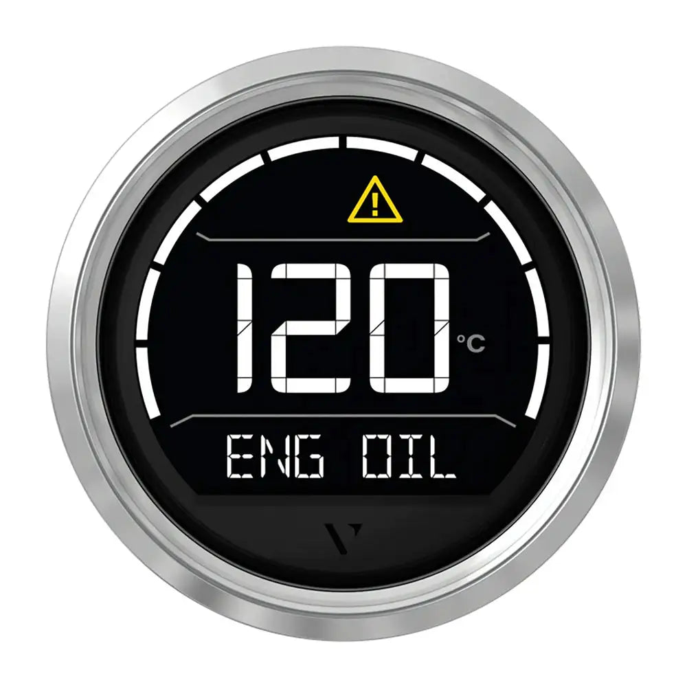 Veratron VL Digital 52 w/Triangular Chrome Bezel [B00205703] - Gauges