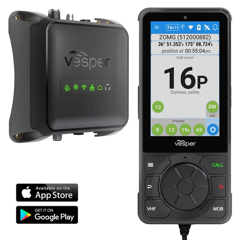Vesper Cortex V1 - VHF Radio w/SOTDMA SmartAIS Remote Vessel Monitoring - Works Worldwide [010-02814-20] - AIS Systems