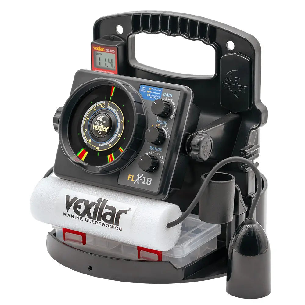 Vexilar FLX-18 Pro Pack II Fishing System w/12 Degree Ice-Ducer DD-100 [PPX1812] - Ice Flashers