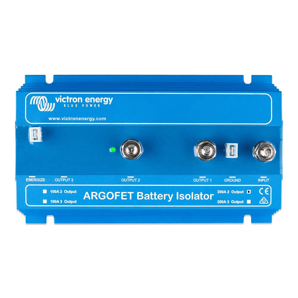Victron ArgoFET 200-2 Battery Isolator - 200AMP - 1 Alternator 2 Batteries [ARG200201020R] - Battery Isolators