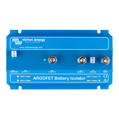 Victron ArgoFET 200-2 Battery Isolator - 200AMP - 1 Alternator 2 Batteries [ARG200201020R] - Battery Isolators