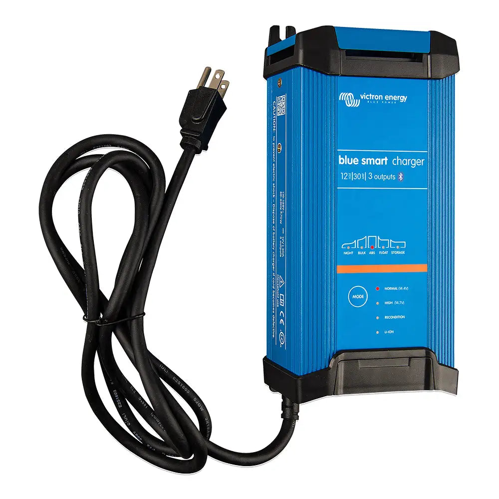 Victron Blue Smart IP22 12VDC 30A 3 Bank 120V Charger - Dry Mount [BPC123048102] - Battery Chargers