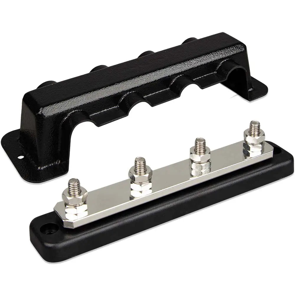 Victron Busbar 250A 4P Cover 4X 5/16’’ Terminals [VBB125040010] - Busbars Connectors & Insulators