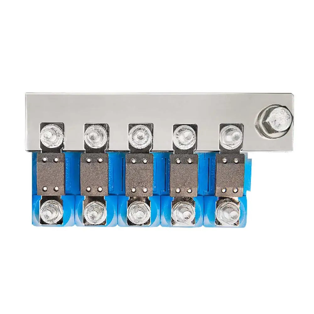 Victron Busbar to Connect 5 Mega Fuse Holders - Busbar Only Fuse Holders Sold Separately [CIP100400060] - Busbars